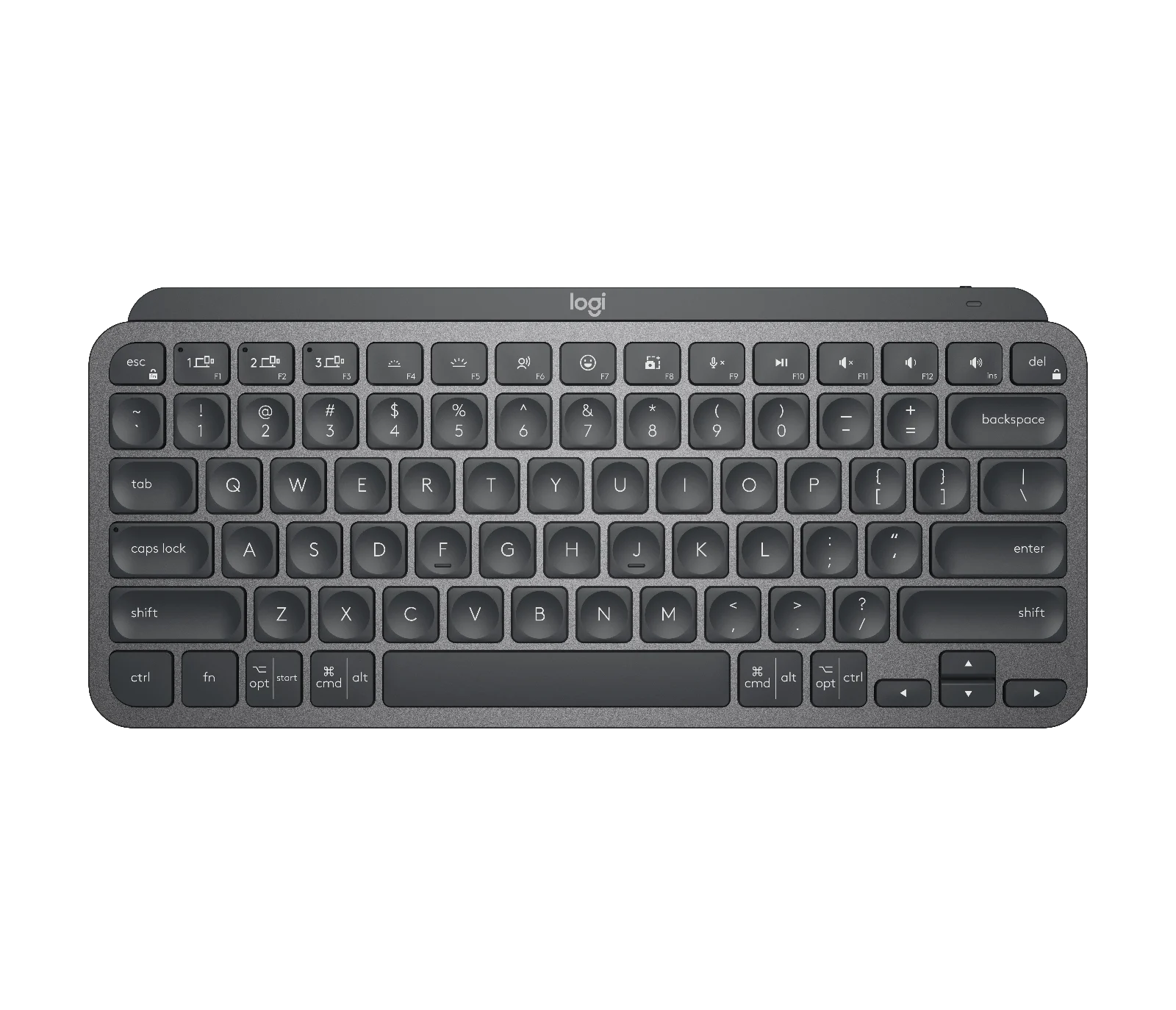 Logitech MX Keys Mini Wireless Keyboard in Black