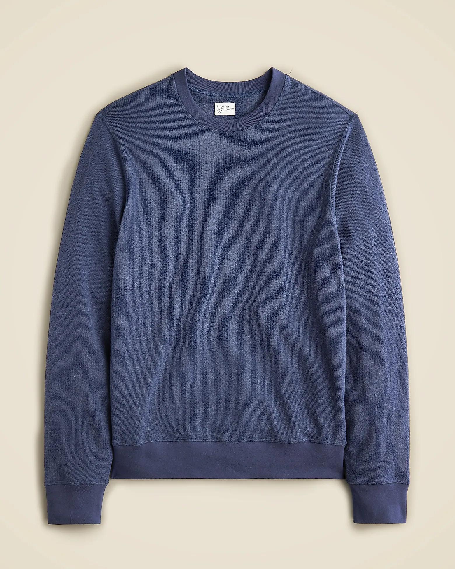 J.Crew Long-sleeve textured sweater-tee