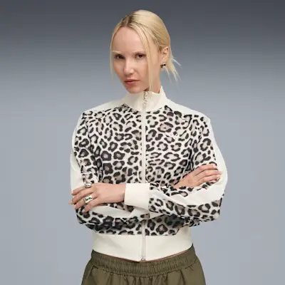 PUMA Essentials Animal Print Track Jacket